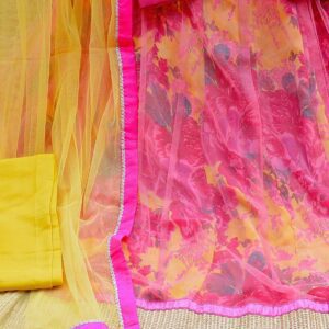 Sizzling Floral Anarkali Dress