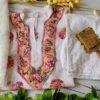 Embroidered Multicolor White Chikankari Outfit