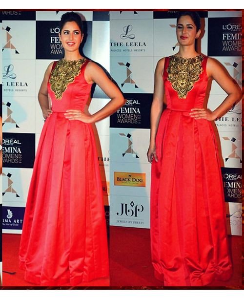 ActressHDWallpapers: Bollywood Actress Katrina Kaif Exclusive Photo Still  In Red Dress