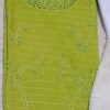 Green Applique Embroidered Dress