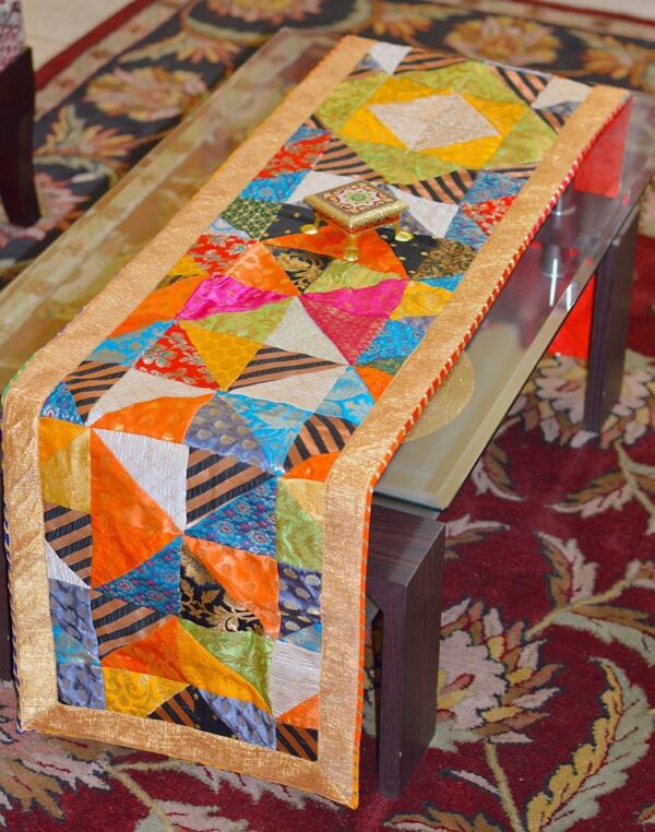 Brocade Patchwork Centre Table Runner