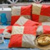 Handmade Patchwork Banarasi Shimmer Cushion Covers