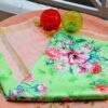 Beautiful Floral Silk dupatta