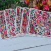 Beautiful Floral Tea Coasters (Set of 5)