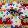 Handmade Patchwork Multicolor Gotta Cushion Covers