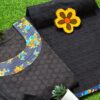 Black Chikan Cutwork Dress