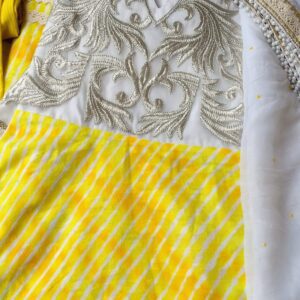 Eyecatching Leheriya Anarkali Dress