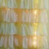 Super Amazing Dualshade Ruffled Curtains (2 Sets)