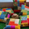 Handmade Patchwork Banarasi Gota Cushion Covers