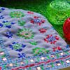 Pretty Grey Multicolor Phulkari Dupatta