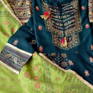 Ravishing Embroidered Anarkali Outfit 7