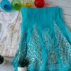 Splendid White Blue Chikankari Outfit