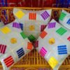 Handmade Patchwork Multicolor Gotta Cushion Covers