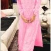 Charming Baby Pink Chikankari Outfit