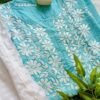 Delightful Sky Blue Chikankari Outfit