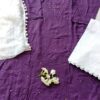 Flawless Purple Mukaish Chikankari Outfit