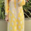 Summer Cool Pastel Yellow Chikankari Outfit