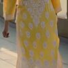 Summer Cool Pastel Yellow Chikankari Outfit