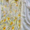 Exquisite ‍Summer Floral Chikankari Anarkali Outfit