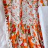 Striking Summer Floral Chikankari Anarkali Outfit