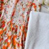 Striking Summer Floral Chikankari Anarkali Outfit