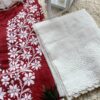 Eye Catching Maroon Modal Cotton Chikankari Outfit