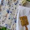 Astounding Floral Cotton Chikankari Outfit