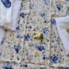 Astounding Floral Cotton Chikankari Outfit