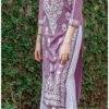 Mesmerizing Pastel Onion Purple Chikankari Outfit