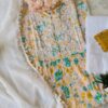 Charismatic Summer Floral Chikankari Anarkali Outfit