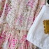 Tempting Summer Floral Chikankari Anarkali Outfit