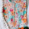 Soothing Floral Cotton Chikankari Outfit