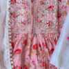 Gorgeous Pink Summer Floral Chikankari Anarkali Outfit