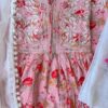 Gorgeous Pink Summer Floral Chikankari Anarkali Outfit