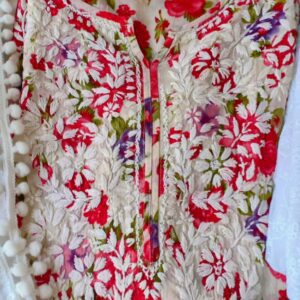 Ravishing Summer Floral Cotton Chikankari Outfit