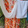 Bewitching Summer Floral Cotton Chikankari Outfit