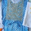 Trendy Blue Leheria Kaftan Outfit