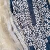 Marvellous Slate Grey Chikankari Outfit