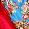 Charming Multicolor Blue Floral Anarkali Outfit