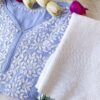 Soothing Pastel Blue Modal Chikankari Outfit