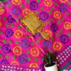 Gorgeous Pink Multicolor Phulkari Dupatta