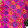 Gorgeous Pink Multicolor Phulkari Dupatta