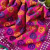 Gorgeous Pink Multicolor Phulkari Dupatta