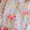 Tranquilising Grey Multicolor Chikankari Anarkali Outfit