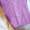 Captivating Shaded Lavender Pure Viscose Georgette Chikankari Outfit