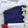 Flawless Navy Blue Mukaish Chikankari Outfit