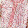 Regal Coral Red Chanderi Cotton Chikankari Outfit