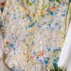 Dreamy Floral Mulmul Cotton Chikankari Outfit