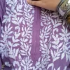 Astonishing Pastel Onion Purple Chikankari Outfit