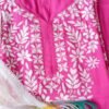 Dazzling French Pink Modal Chikankari Outfit